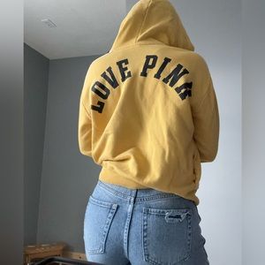 preloved 🌻pink hoodie